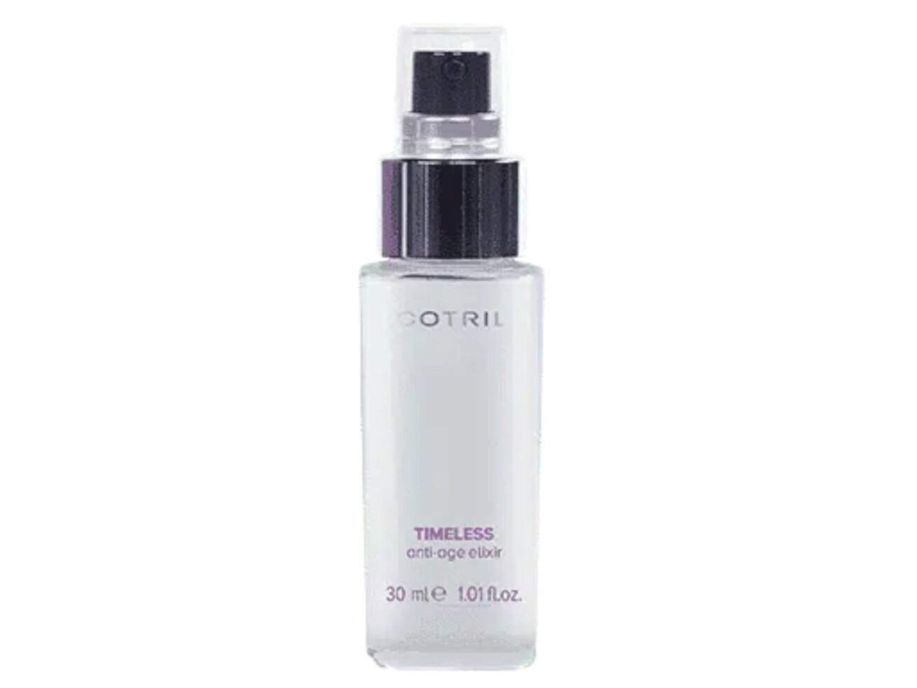 COTRIL TIMLESS ANTI AGE ELIXIR žvilgesio suteikiantis eliksyras plaukams 30ml COTRIL TIMLESS ANTI AGE ELIXIR žvilgesio suteikiantis eliksyras plaukams 30ml