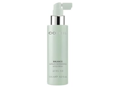 COTRIL BALANCE NORMALIZING SCALP LOTION nenuplaunamas, riebios galvos odos losjonas 125ml