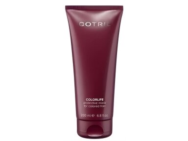 COTRIL COLOR LIFE COLORED HAIR MASK dažytų plaukų kaukė COTRIL COLOR LIFE COLORED HAIR MASK dažytų plaukų kaukė