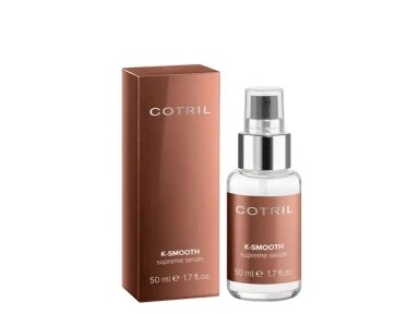 COTRIL K-SMOOTH SUPREME SILK SERUM plaukų šilkinis serumas - aliejukas 50ml COTRIL K-SMOOTH SUPREME SILK SERUM plaukų šilkinis serumas - aliejukas 50ml