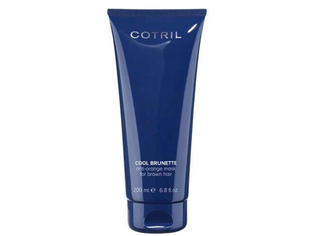COOL BRUNETTE ANTI ORANGE MASK FOR BROWN HAIR tonuojanti kaukė rudiems plaukams 200ml