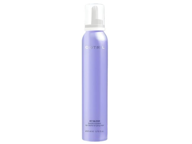 COTRIL ICY BLOND PURPLE MOUSSE - šiltus atspalvius neutralizuojančios nenuplaunamos putos 200ml COTRIL ICY BLOND PURPLE MOUSSE - šiltus atspalvius neutralizuojančios nenuplaunamos putos 200ml