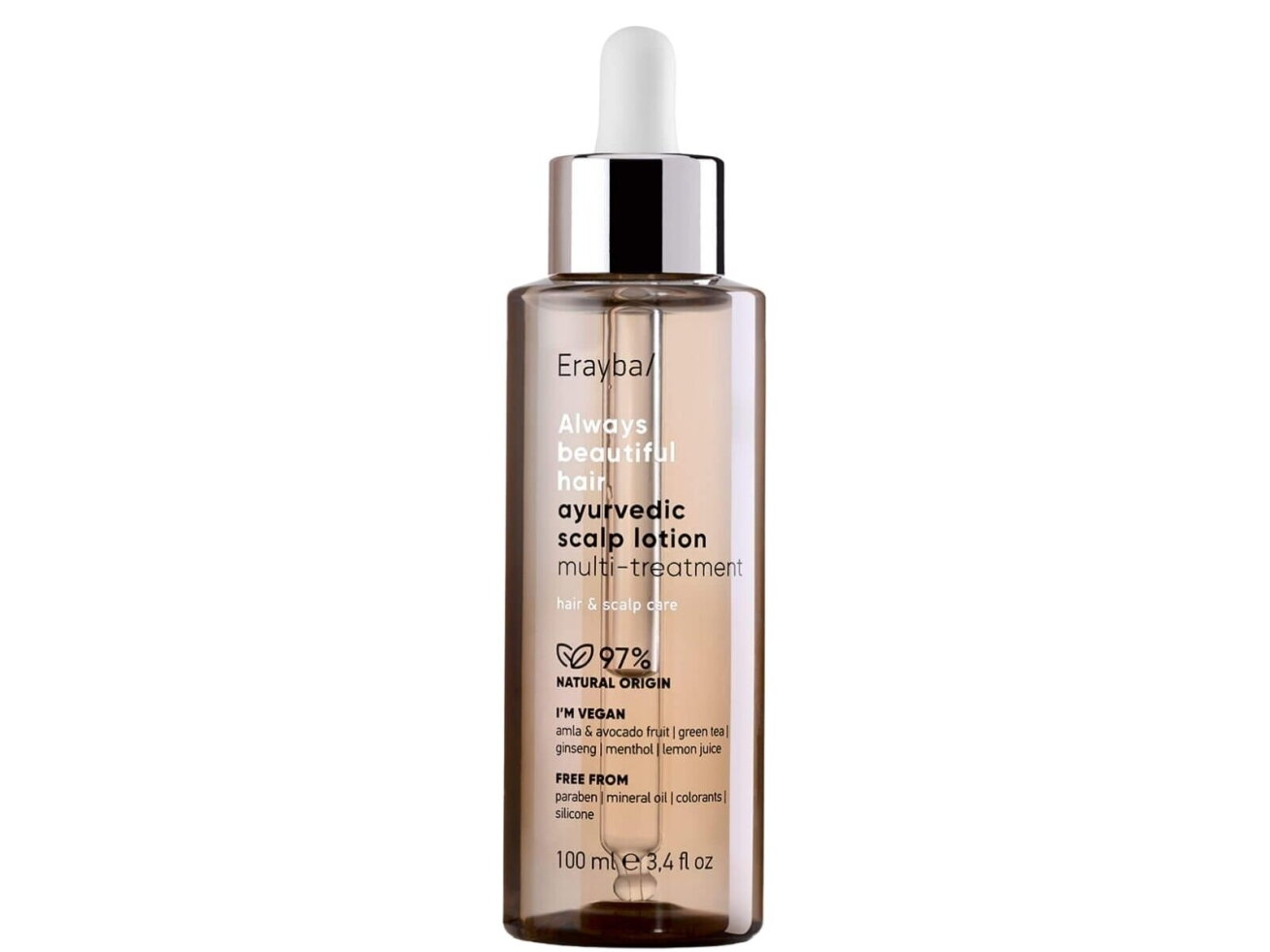 ERAYBA/ ABH AYURVEDIC SCALP LOTION - galvos odos losjonas, stiprinantis plaukų šaknis 100ml