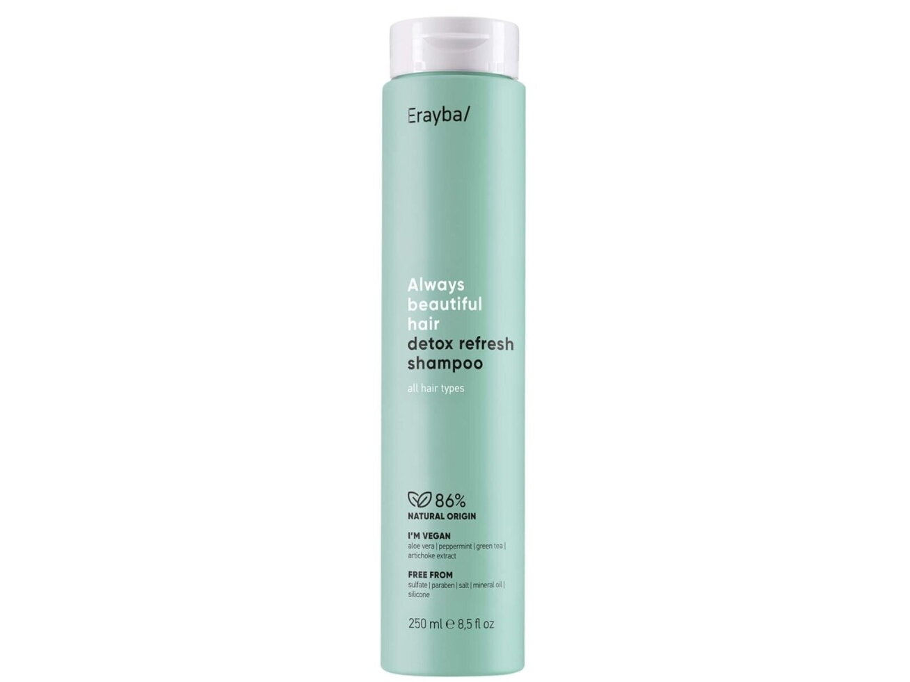 ERAYBA/ ABH DETOX REFRESH SHAMPOO - detoksikuojantis plaukų šampūnas