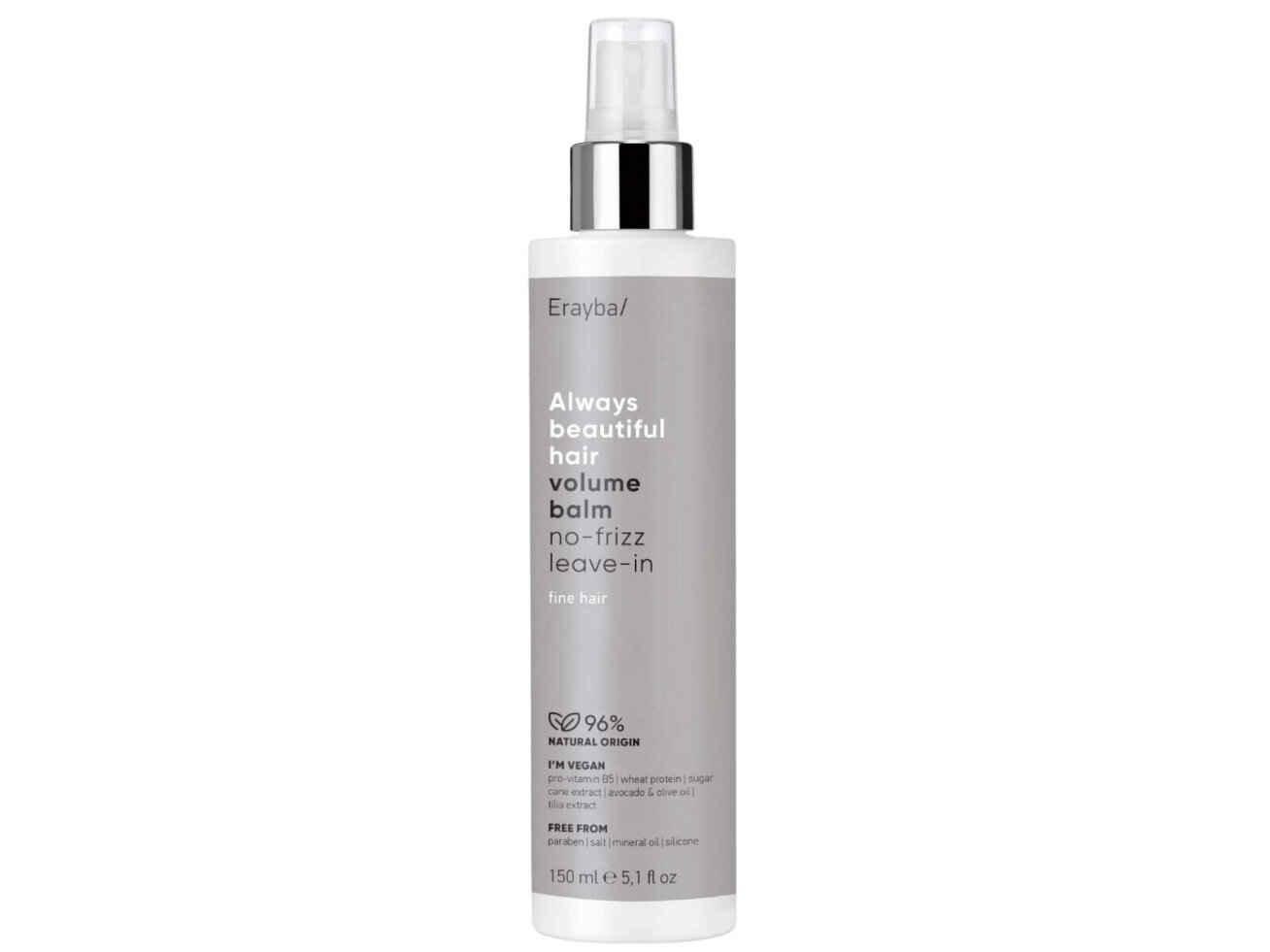 ERAYBA/ ABH VOLUME BALM NO FRIZZ LEAVE-IN - apimties suteikiantis, nenuplaunamas plaukų balzamas 150ml ERAYBA/ ABH VOLUME BALM NO FRIZZ LEAVE-IN - apimties suteikiantis, nenuplaunamas plaukų balzamas 150ml
