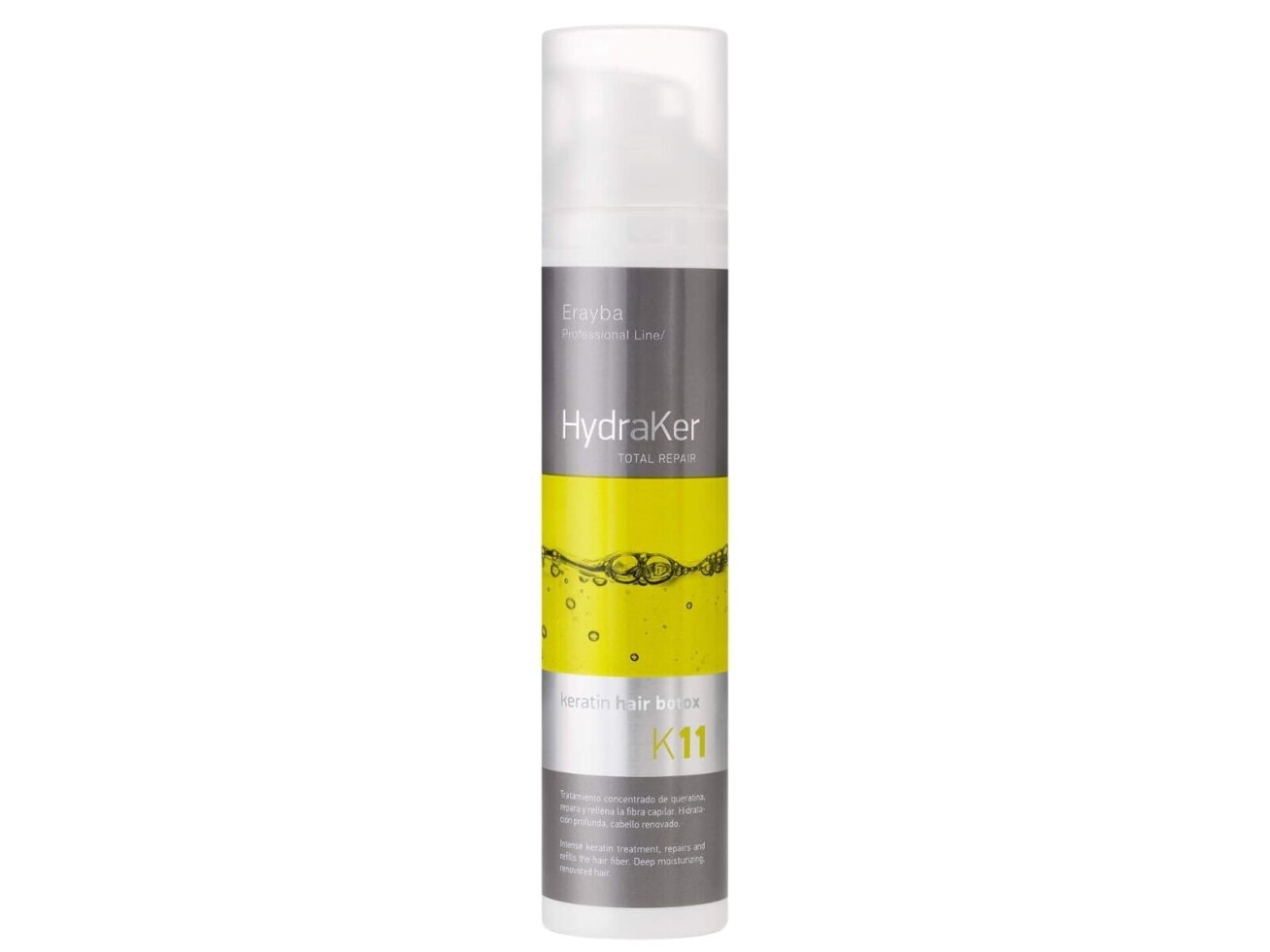 ERAYBA/ HYDRAKER KERATIN K11 - plaukų botokso procedūra 100ml
