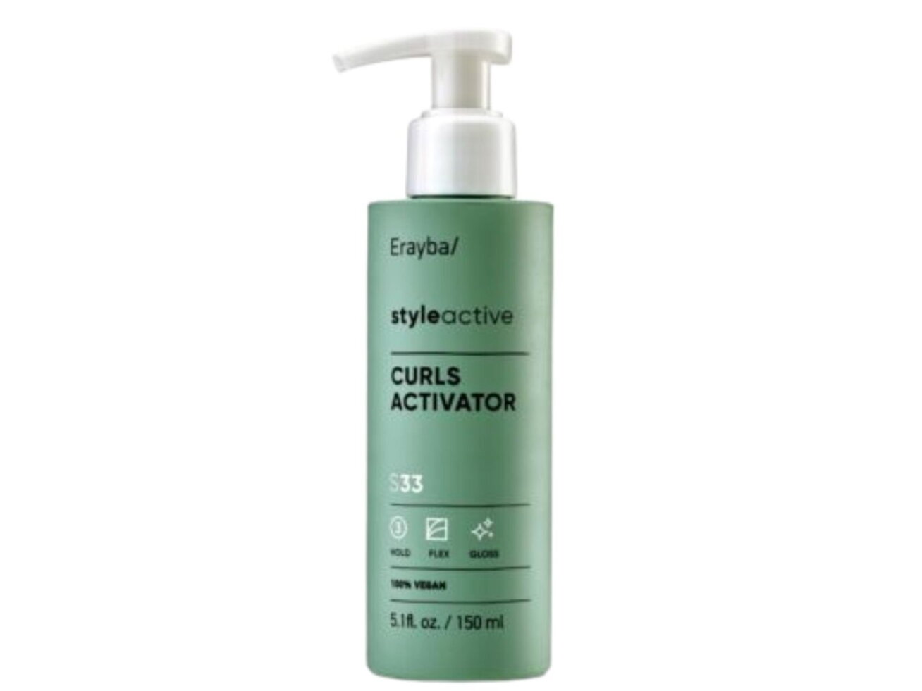 ERAYBA/ STYLEACTIVE S33 CURLS ACTIVATOR CREAM - garbanas išryškinantis, formavimo kremas 150ml ERAYBA/ STYLEACTIVE S33 CURLS ACTIVATOR CREAM - garbanas išryškinantis, formavimo kremas 150ml