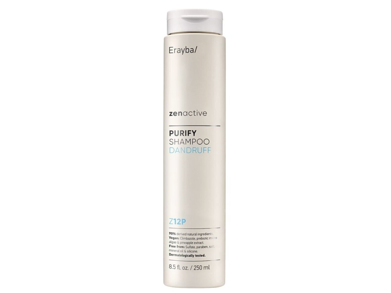 ERAYBA/ ZENACTIVE Z12P PURIFY SHAMPOO DANDRUFF - šampūnas nuo pleiskanų su prebiotikais 250ml