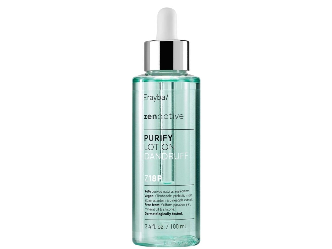 ERAYBA/ ZENACTIVE Z18P PURIFY LOTION DANDRUFF - galvos odos losjonas nuo pleiskanų su prebiotikais 100ml