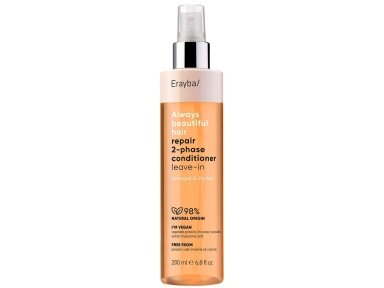 ERAYBA/ ABH REPAIR 2-PHASE CONDITIONER LEAVE-IN - plaukus atstatantis, dvifazis, nenuplaunamas kondicionierius 200ml