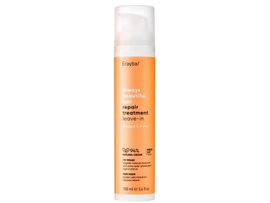 ERAYBA/ ABH REPAIR TREATMENT LEAVE-IN - nenuplaunama plaukų priemonė su peptidais 100ml
