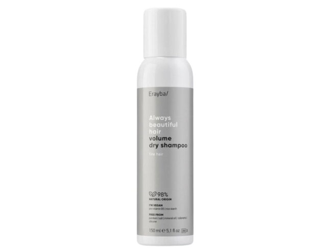ERAYBA/ ABH VOLUME DRY SHAMPOO - apimties suteikiantis sausas šampūnas 150ml ERAYBA/ ABH VOLUME DRY SHAMPOO - apimties suteikiantis sausas šampūnas 150ml