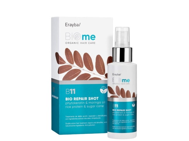 ERAYBA/ BIOme B11 BIO REPAIR HAIR SHOT - organiška plaukų atstatymo priemonė 100ml ERAYBA/ BIOme B11 BIO REPAIR HAIR SHOT - organiška plaukų atstatymo priemonė 100ml