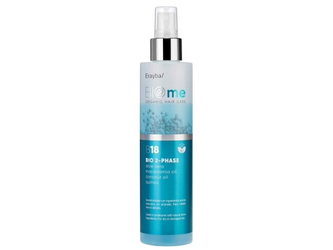 ERAYBA/ BIOme B18 BIO 2-PHASE SPRAY CONDITIONER - organiškas, dvifazis nenuplaunamas plaukų kondicionierius