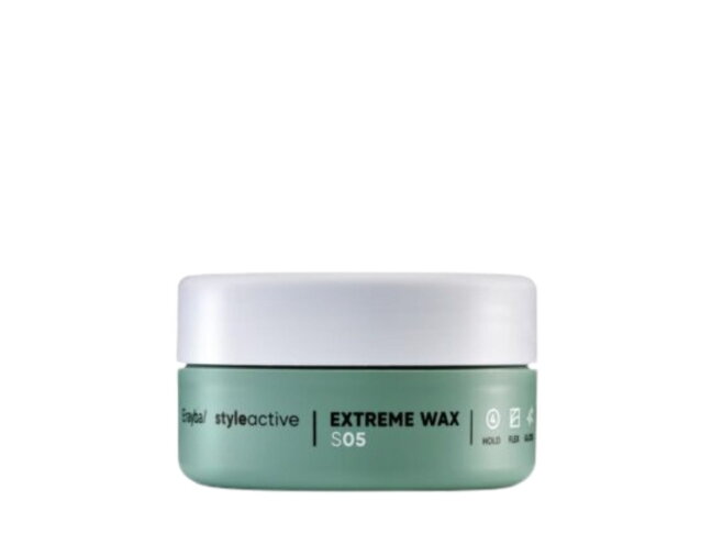 ERAYBA/ STYLEACTIVE S05 EXTREME WAX - stiprios fiksacijos plaukų vaškas 100ml ERAYBA/ STYLEACTIVE S05 EXTREME WAX - stiprios fiksacijos plaukų vaškas 100ml