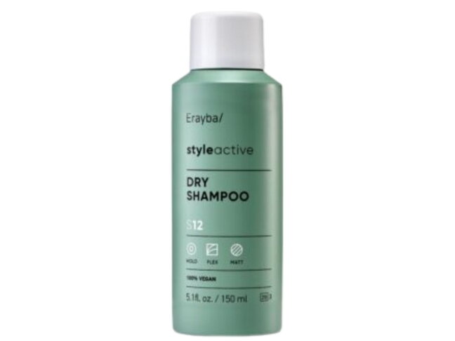 ERAYBA/ STYLEACTIVE S12 DRY SHAMPOO - sausas plaukų šampūnas 150ml ERAYBA/ STYLEACTIVE S12 DRY SHAMPOO - sausas plaukų šampūnas 150ml