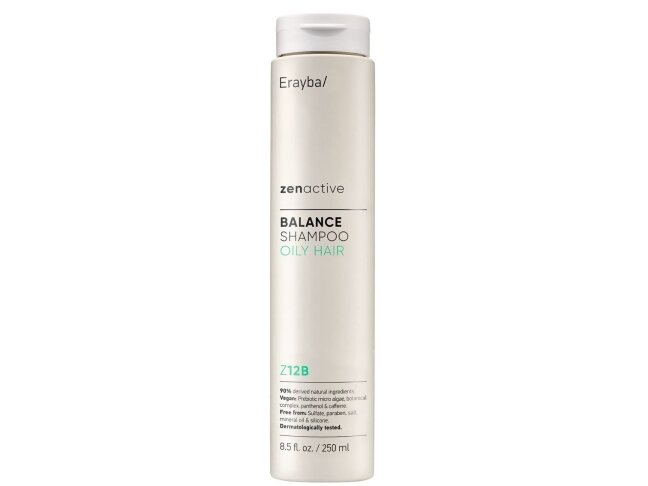 ERAYBA/ ZENACTIVE Z12B BALANCE SHAMPOO OILY HAIR - balansuojantis šampūnas riebiems plaukams 250ml ERAYBA/ ZENACTIVE Z12B BALANCE SHAMPOO OILY HAIR - balansuojantis šampūnas riebiems plaukams 250ml