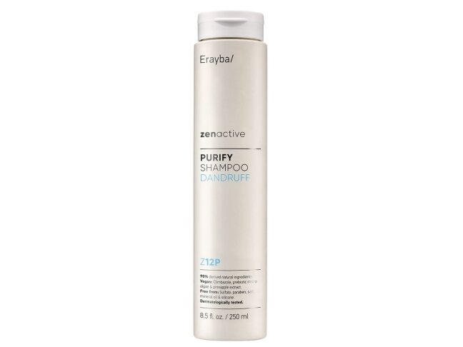 ERAYBA/ ZENACTIVE Z12P PURIFY SHAMPOO DANDRUFF - šampūnas nuo pleiskanų su prebiotikais 250ml ERAYBA/ ZENACTIVE Z12P PURIFY SHAMPOO DANDRUFF - šampūnas nuo pleiskanų su prebiotikais 250ml