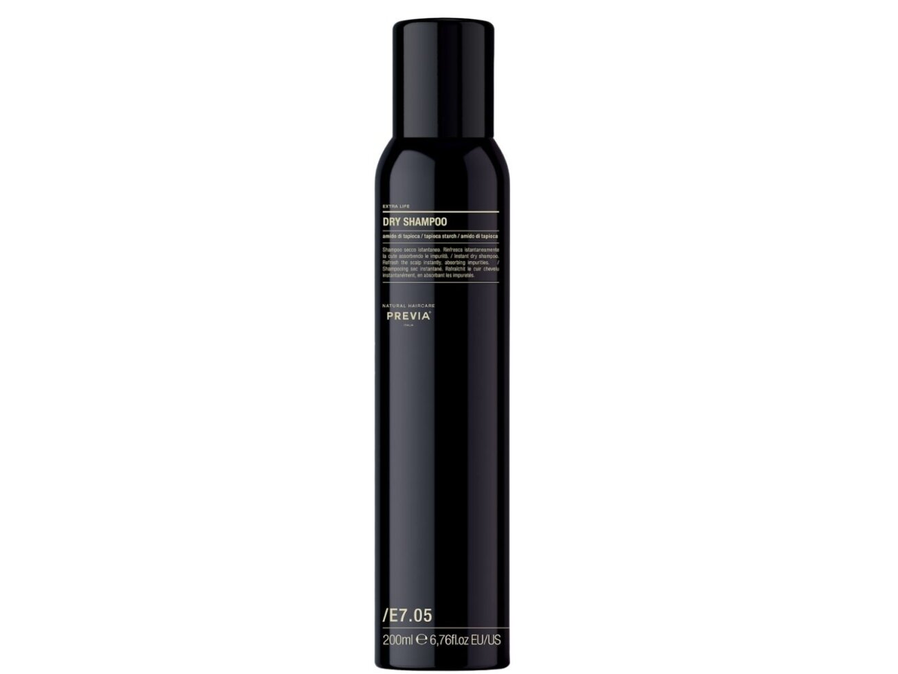 PREVIA DRY SHAMPOO - sausas plaukų šampūnas 200ml