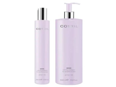 SENSE CALMING SHAMPOO FOR SENSITIVE SCALP švelnus šampūnas jautriai ir paraudusiai galvos odai