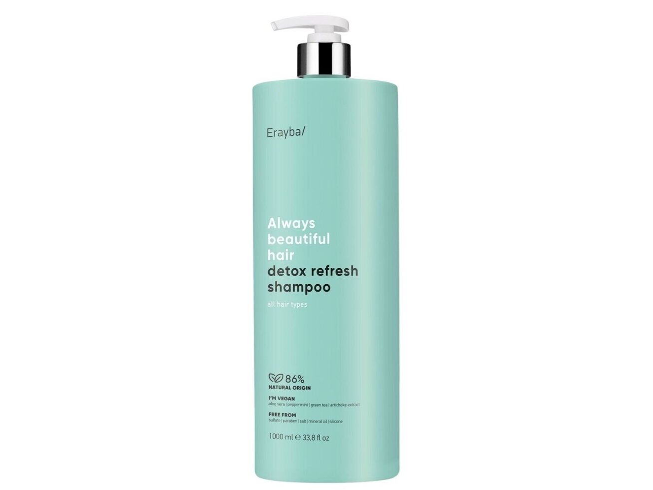 ERAYBA/ ABH DETOX REFRESH SHAMPOO - detoksikuojantis plaukų šampūnas 2 ERAYBA/ ABH DETOX REFRESH SHAMPOO - detoksikuojantis plaukų šampūnas 2