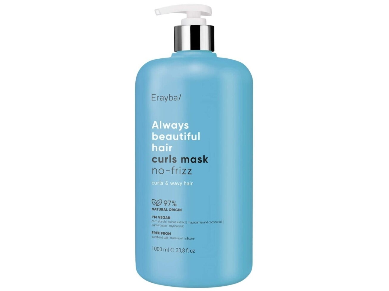 ERAYBA/ ABH CURLS MASK NO FRIZZ - plaukų kaukė garbanotiems plaukams 2