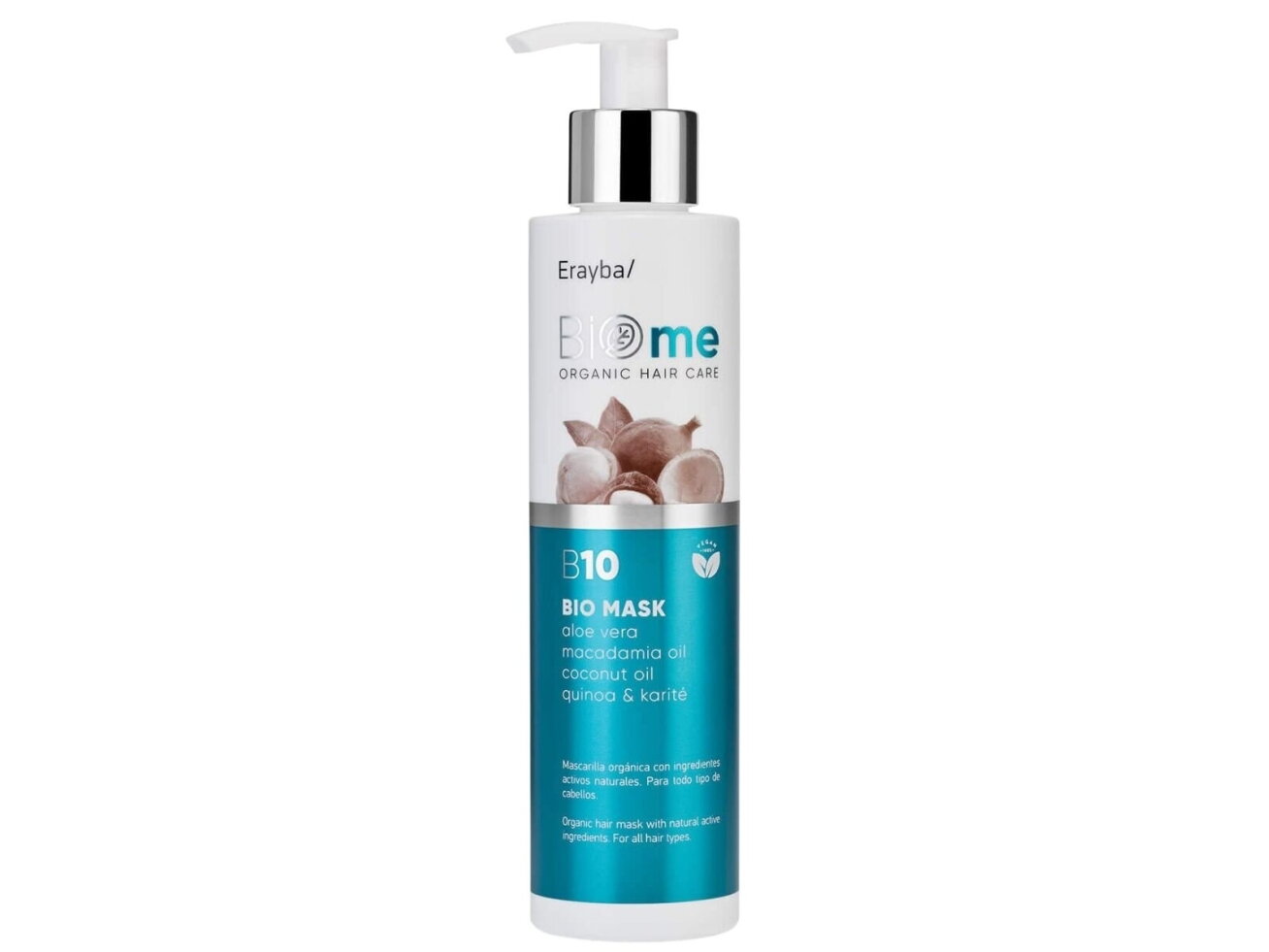 ERAYBA/ BIOme B10 BIO HAIR MASK - organiška kaukė visų tipų plaukams 1