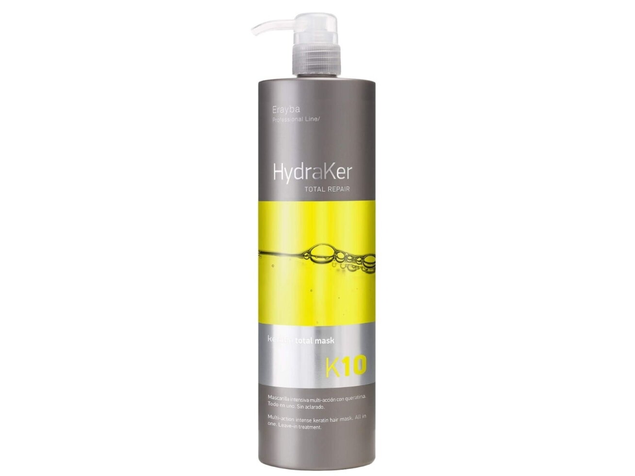 ERAYBA/ HYDRAKER K10 KERATIN TOTAL MASK - nenuplaunama plaukų kaukė su keratinu 2