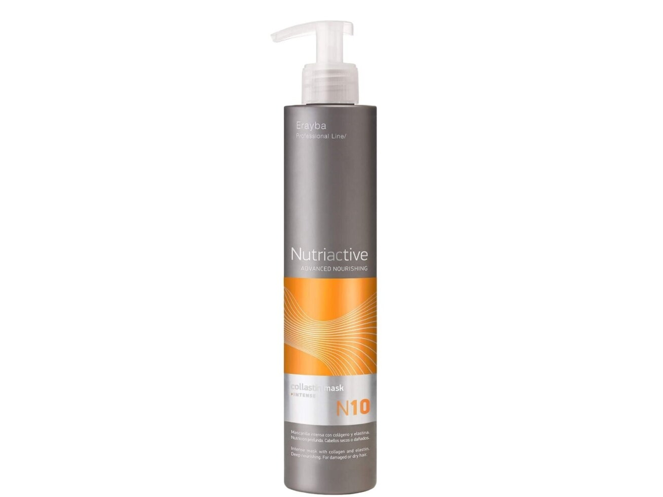 ERAYBA/ NUTRIACTIVE N10 COLLASTIN MASK - plaukų kaukė su kolagenu ir elastanu 1