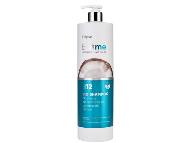 ERAYBA/ BIOme B12 BIO HAIR SHAMPOO - organiškas plaukų šampūnas visų tipų plaukams 2