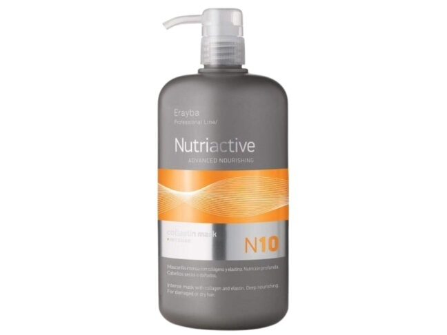 ERAYBA/ NUTRIACTIVE N10 COLLASTIN MASK - plaukų kaukė su kolagenu ir elastanu 2