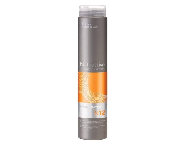 ERAYBA/ NUTRIACTIVE N12 COLLASTIN SHAMPOO - plaukų šampūnas su kolagenu ir elastanu 1