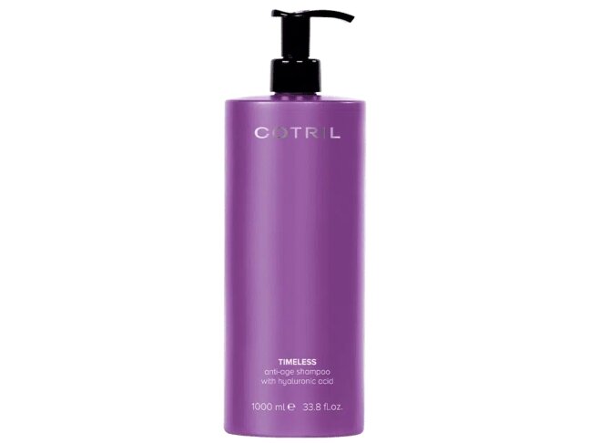 COTRIL TIMELESS ANTI AGING SHAMPOO WITH HYALURONIC ACID plaukų šampūnas su hialurono rūgštimi 2 COTRIL TIMELESS ANTI AGING SHAMPOO WITH HYALURONIC ACID plaukų šampūnas su hialurono rūgštimi 2