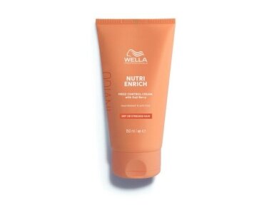 WELLA INVIGO NUTRI ENRICH FRIZZ CONTROL CREAM - nenuplaunamas maitinantis plaukus tiesinantis kremas 150ml